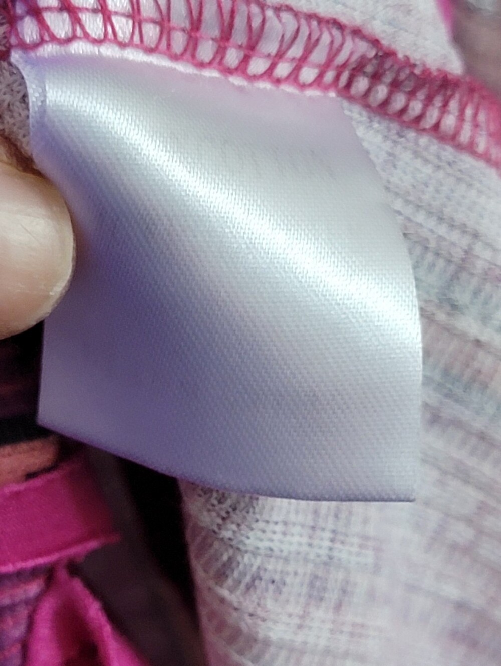 Crazy Train Pink Trim Striped Knit Top - Picture 5 of 9